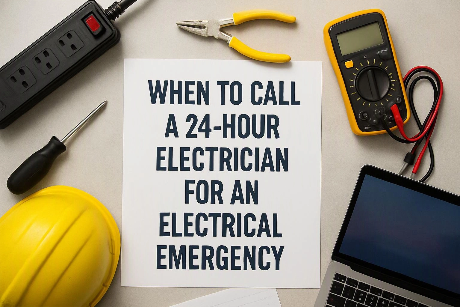 When to Call a 24-Hour Electrician for an Electrical Emergency